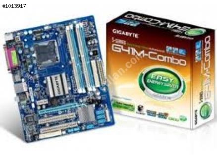 GIGABYTE GA-G41M_Combo Çift Kanal DDR2 ve DDR3 775 pin anakart