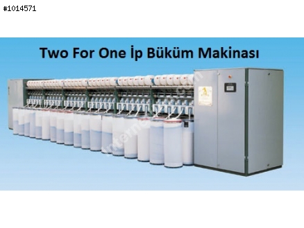 Two For One İplik Büküm Makinası - Türkiye Satış Mümessiliyiz